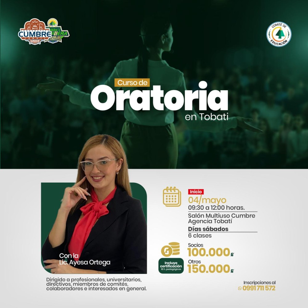 Curso de Oratoria